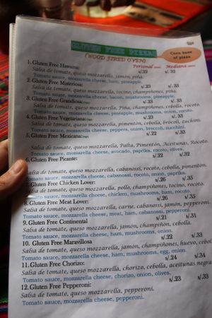 glutenfree! at NaturAle Cusco in Cusco