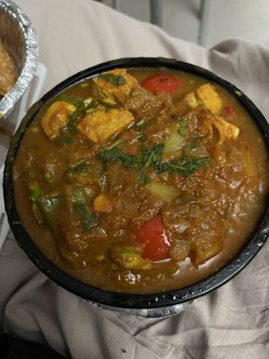 Tofu w/ broccoli  at Rajput Indian Cuisine in Norfolk