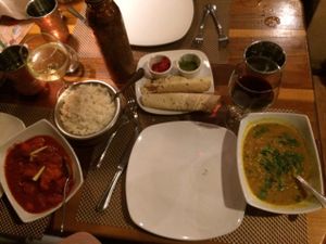 Dal Tadka (vegan) at Rajput Indian Cuisine in Norfolk