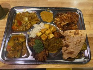 Vegan buffet   at Rajput Indian Cuisine in Norfolk