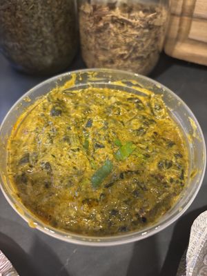 Spinach Pakora  at Rajput Indian Cuisine in Norfolk