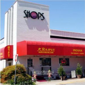 Front at Rajput Indian Cuisine in Norfolk