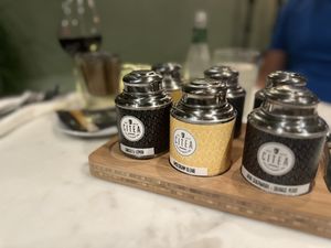 Tea selection   at Indrapura in Amsterdam