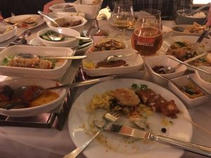 Veg Rice tabel  at Indrapura in Amsterdam