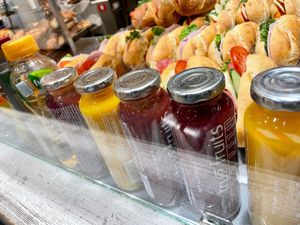 juices at Kamps in Hamburg