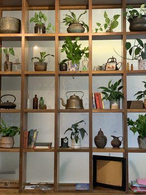 Decor   at Monica's Cafe in Maleny