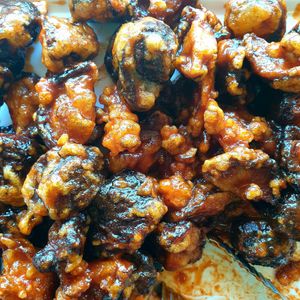 shrooms at Bitgaram Vegan Buffet 빛가람채식뷔페" in Chungju