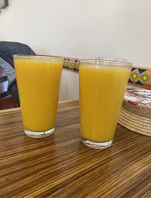 The real mango   at Queen Sheba in Sacramento