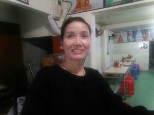 Bi the owner speaks some English. A wonderful soul. at Am Thuc Chay in Hue