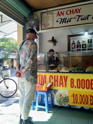 10k with soup at Am Thuc Chay in Hue