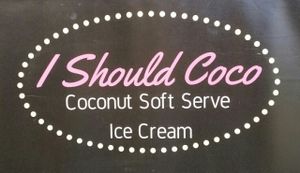 logo at I Should Coco Ice Cream in Brisbane
