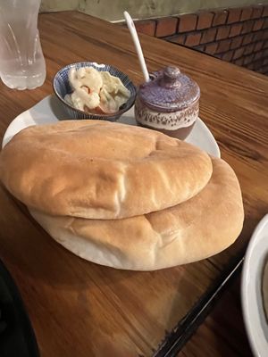 Pan para el humus   at Basilicom in Koh Samui