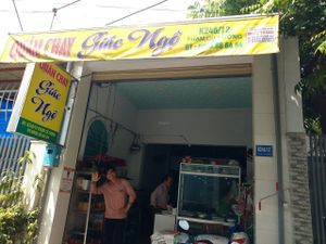 Entrance at Giac Ngo in Da Nang