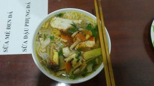 Soup bun at Giac Ngo in Da Nang