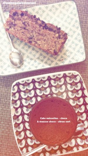 Desserts véganes at Mama Gaia in Vence