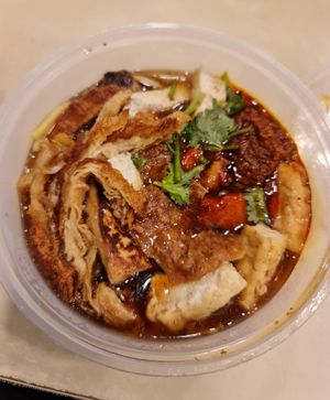 Lor Mee ~ 22/5/22 at Yu Yuan Vegetarian Stall 裕元齋素食 in Central Singapore