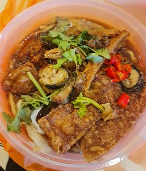 Vinegar noodle ~ 7/02/23 at Yu Yuan Vegetarian Stall 裕元齋素食 in Central Singapore