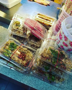 Vegetarian snack/kueh at Miao Guan Vegetarian Stall in Central Singapore