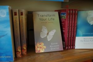 bookshop at World Peace Cafe  in Brighton