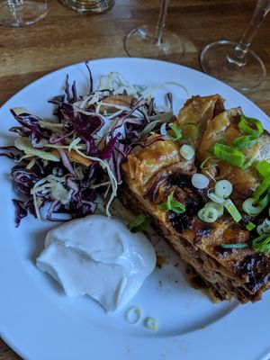 Lasagna at Ebbas in Lund