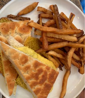 Kids grilled cheese Panini at The Gold Leaf in Fort Collins