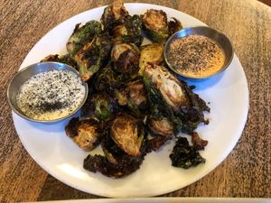 The Brussels sprouts at The Gold Leaf in Fort Collins