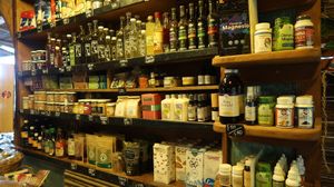Oils, plant milks, lots of great food products at Moringa Fresh and Wild  in Puerto Escondido