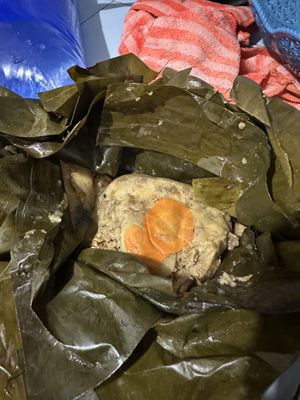 Tamal  at Veggie Go in Bogota