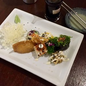 Happiness Bachelor sushi selection at Sushi Kitchen in Penang