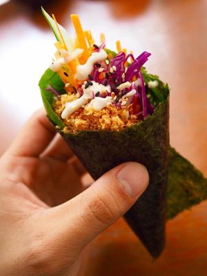 Vegatable Hand Roll at Sushi Kitchen in Penang