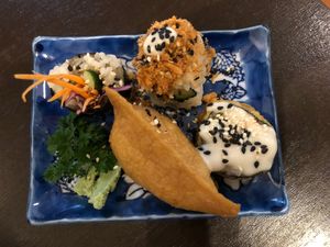 Selection of sushi at Sushi Kitchen in Penang