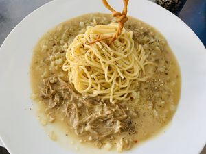 Organic Milky Way Spaghetti  at Sushi Kitchen in Penang