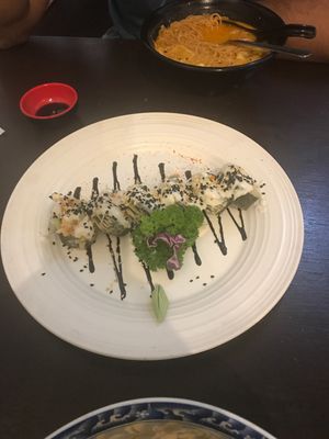 Global warming sushi  at Sushi Kitchen in Penang