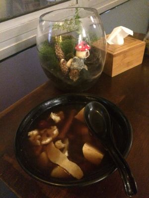 Chinesse herbal soup at Sushi Kitchen in Penang