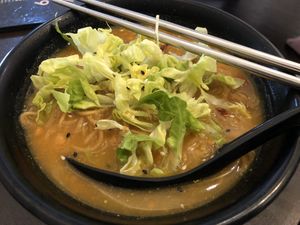 pumkin noodle soup at Sushi Kitchen in Penang