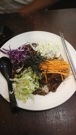 Fried udon noodles at Sushi Kitchen in Penang