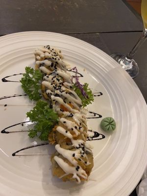 Global warming (fried sushi) at Sushi Kitchen in Penang