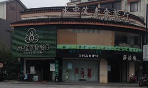 Lotus Veg at Shuizhong Liansushi - Lotus Veg in Suzhou