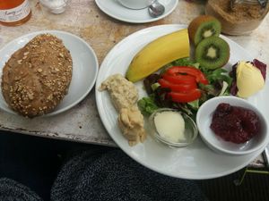 Vegan breakfast at Cafe Kogi in Cologne
