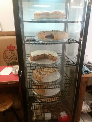 Cake variation (some vegan) at Cafe Kogi in Cologne