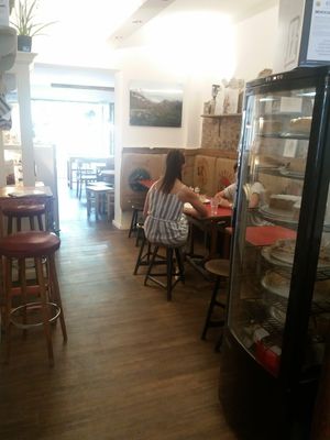 Inside at Cafe Kogi in Cologne
