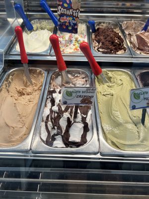 Vegan creamy   at Il Gelatiere in Naples
