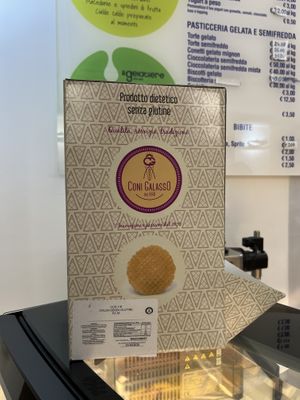 Vegan cone   at Il Gelatiere in Naples