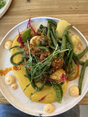 Summer plate  at Wilk Syty in Wroclaw