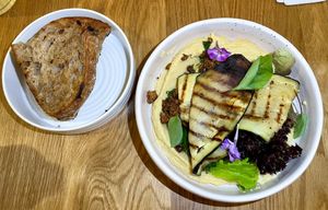 Hummus  at Wilk Syty in Wroclaw