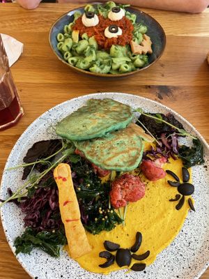 Haloween food   at Wilk Syty in Wroclaw