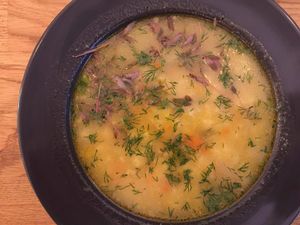 soup of the day at Wilk Syty in Wroclaw