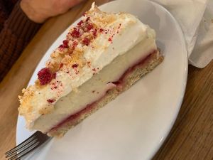 Best dessert 🍰 at Wilk Syty in Wroclaw