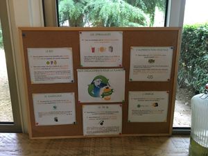 Fully bio, recyclable and green energy 😃 at Happy Feel in Lyon