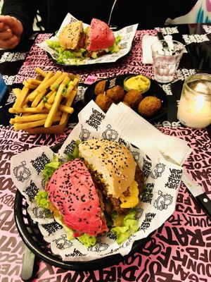 Delicious food!  at Vegan Junk Food Bar - 2D in Amsterdam